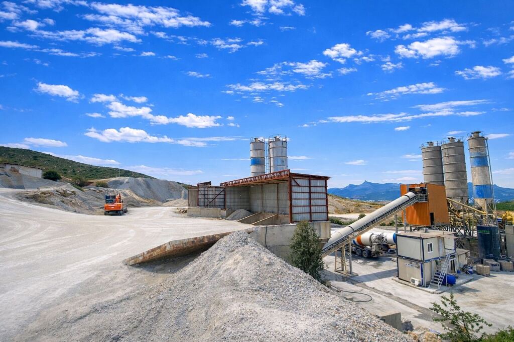 BODRUM'DA SATILIK FAAL BETON SANTRALİ - 2