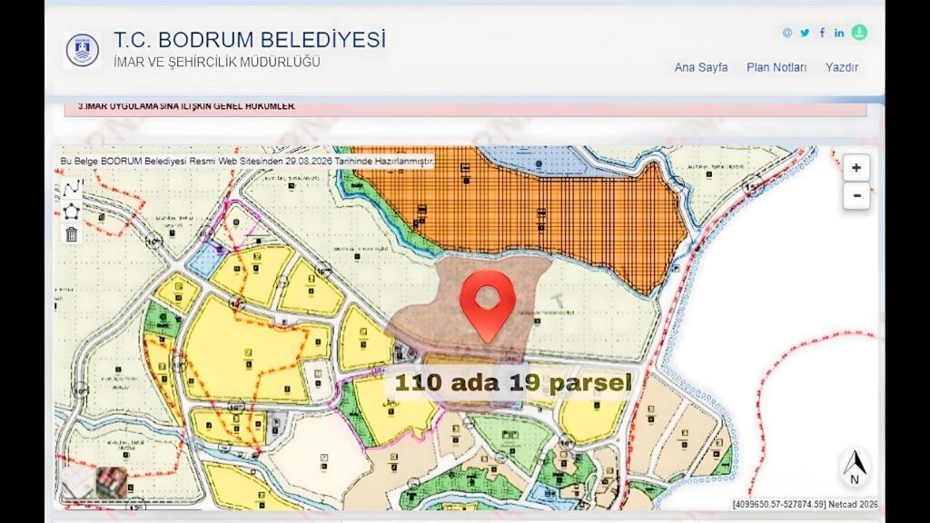 BODRUM BAĞLA MEVKİİ KONUT İMARLI + MARJİNAL TARIM ARAZİSİ - 8