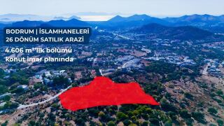 BODRUM BAĞLA MEVKİİ KONUT İMARLI + MARJİNAL TARIM ARAZİSİ
