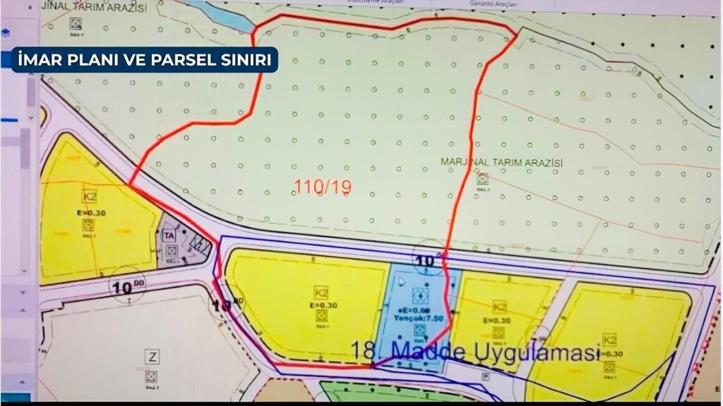 BODRUM BAĞLA MEVKİİ KONUT İMARLI + MARJİNAL TARIM ARAZİSİ - 10