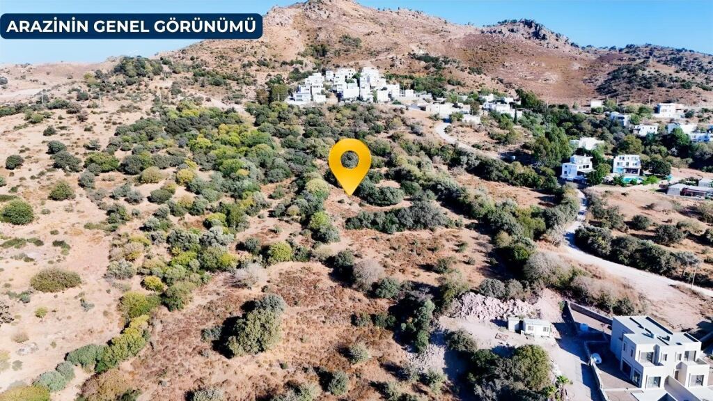 BODRUM BAĞLA MEVKİİ KONUT İMARLI + MARJİNAL TARIM ARAZİSİ - 4