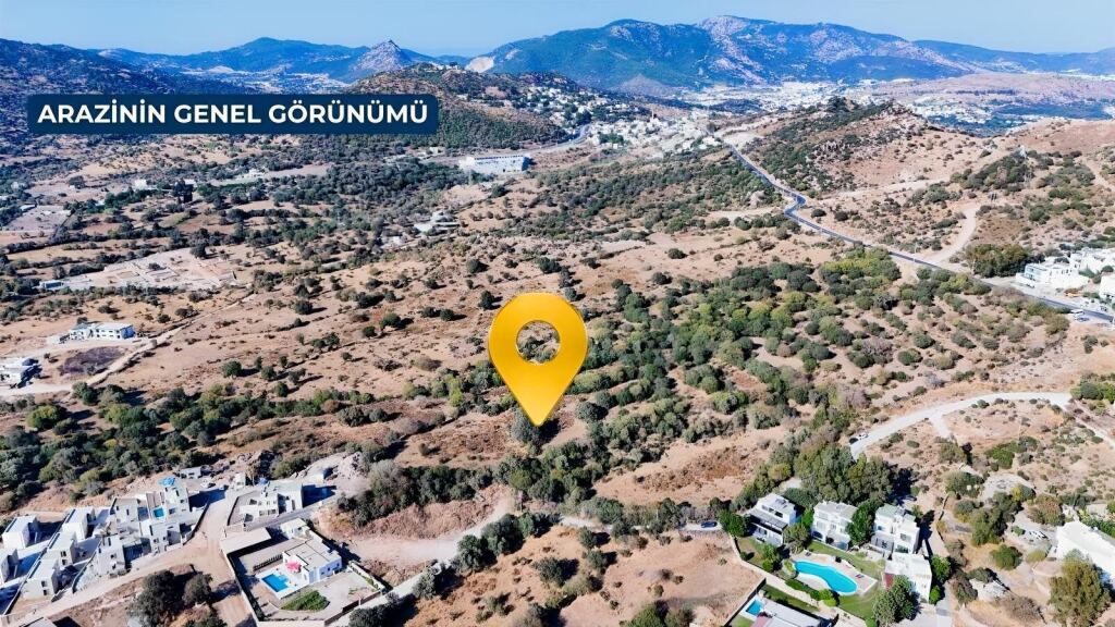 BODRUM BAĞLA MEVKİİ KONUT İMARLI + MARJİNAL TARIM ARAZİSİ - 5