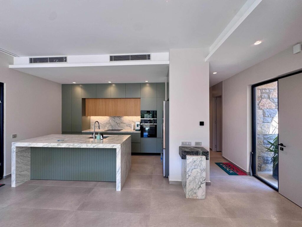 Tek Katlı, Doğa ve Deniz Manzaralı, 1,5 Dönüm İçinde Sıfır Villa - 14