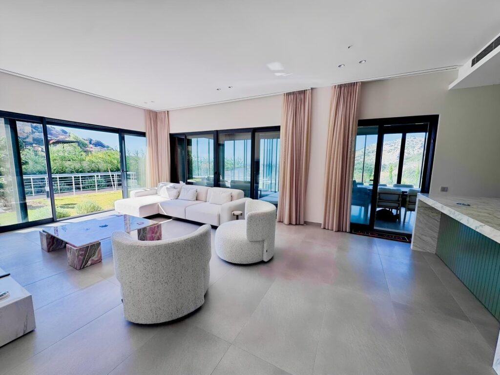 Tek Katlı, Doğa ve Deniz Manzaralı, 1,5 Dönüm İçinde Sıfır Villa - 12