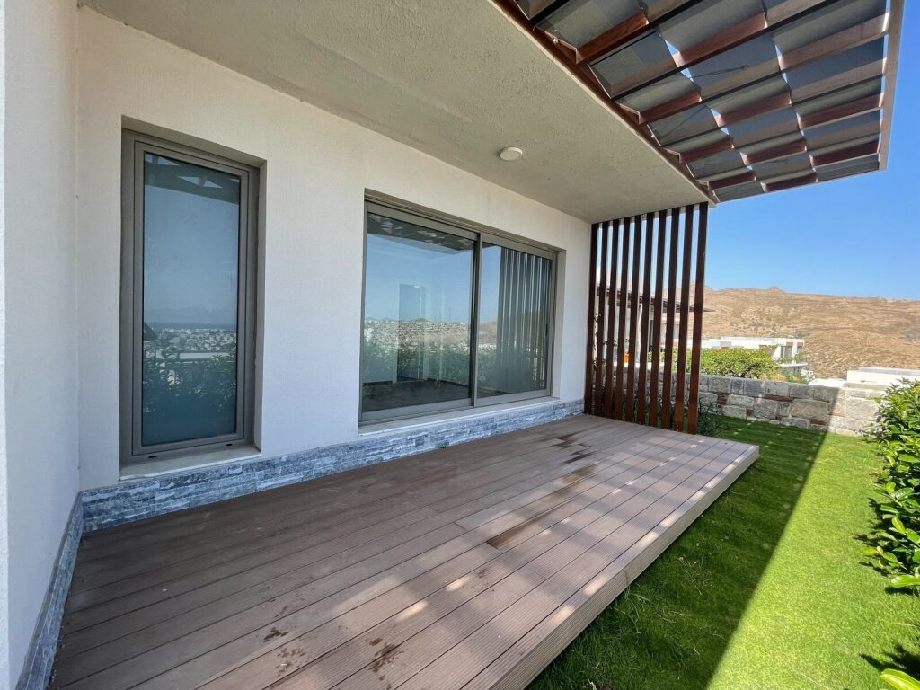 Bodrum'da Kos Manzaralı Yeni Sitede Tek Katlı Müstakil Villa - 3