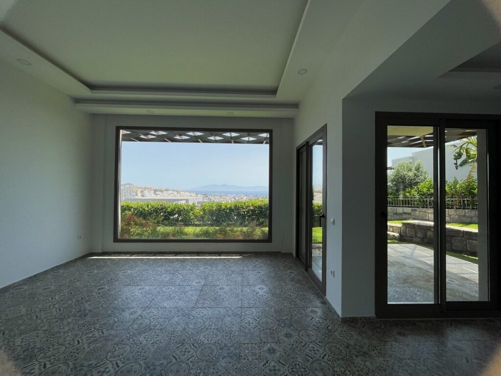 Bodrum'da Kos Manzaralı Yeni Sitede Tek Katlı Müstakil Villa - 18