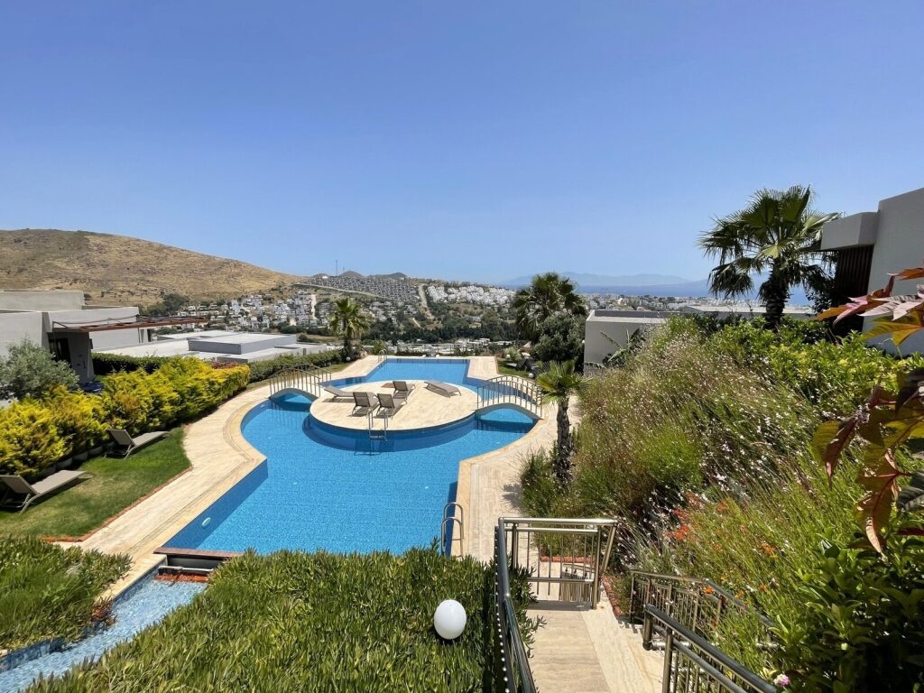 Bodrum'da Kos Manzaralı Yeni Sitede Tek Katlı Müstakil Villa - 6