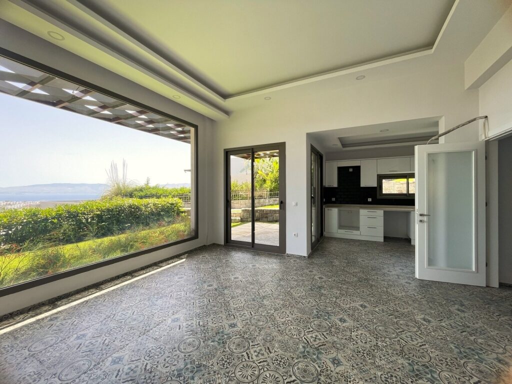 Bodrum'da Kos Manzaralı Yeni Sitede Tek Katlı Müstakil Villa - 8
