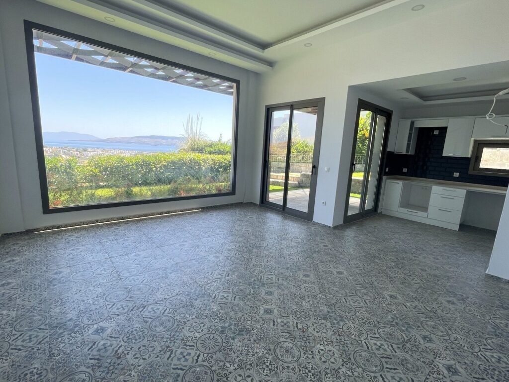 Bodrum'da Kos Manzaralı Yeni Sitede Tek Katlı Müstakil Villa - 10