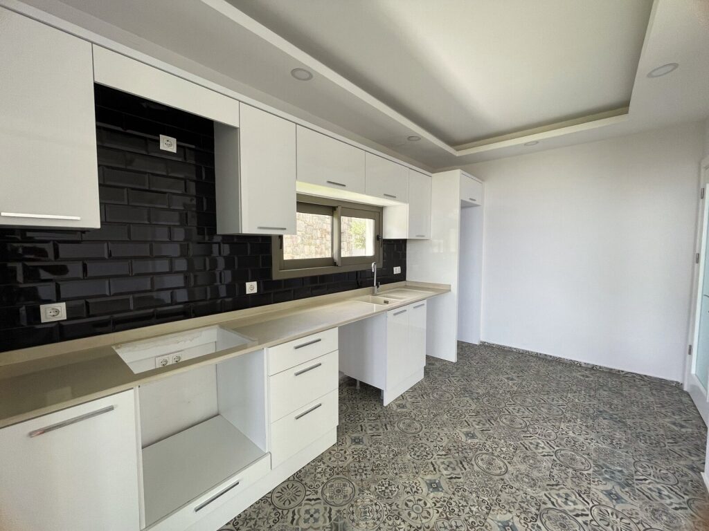 Bodrum'da Kos Manzaralı Yeni Sitede Tek Katlı Müstakil Villa - 12