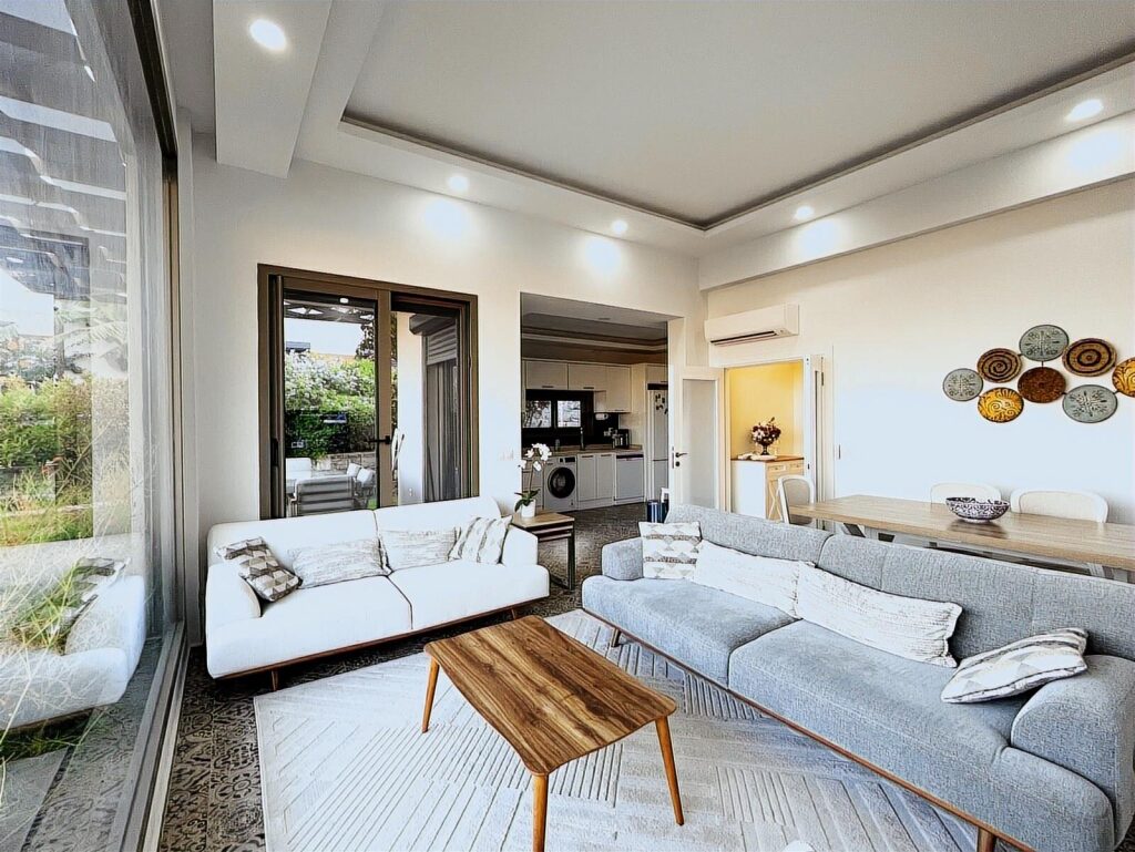 Bodrum'da Kos Manzaralı Yeni Sitede Tek Katlı Sıfır Villa - 12