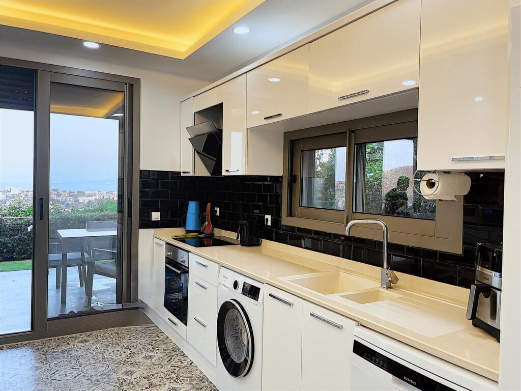 Bodrum'da Kos Manzaralı Yeni Sitede Tek Katlı Sıfır Villa - 17