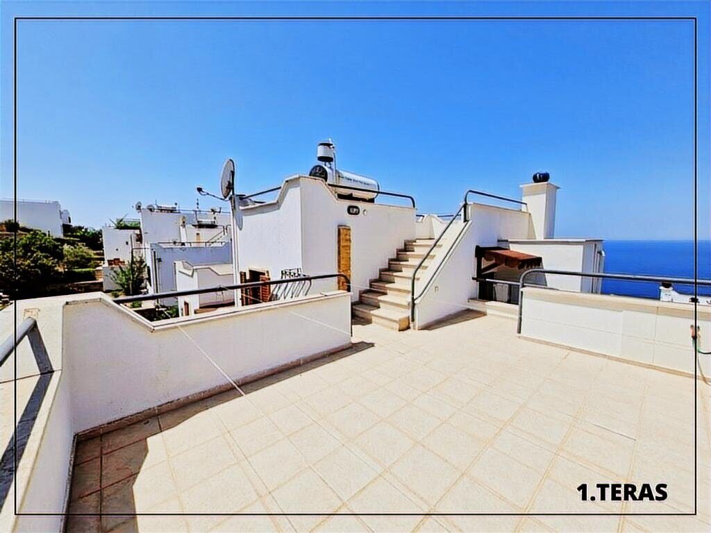 YALIKAVAK'TA DENİZ MANZARALI DUBLEKS VİLLA - 17