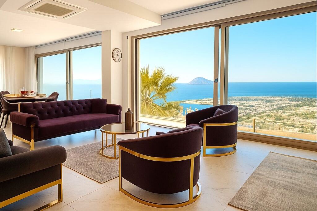 Muhteşem Manzaralı, Özel Havuzlu,Otoparklı,300m2 Villa - 7