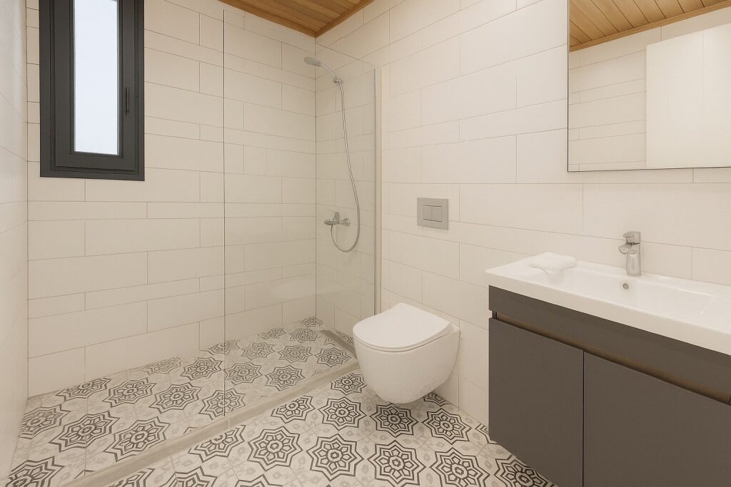 Bitez Köyiçinde Site İçi Taş Villa, Özel Havuzlu 5+2 Tripleks - 19