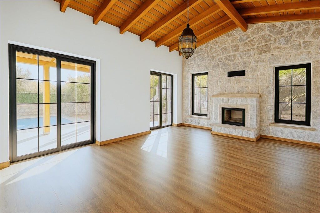 Bitez Köyiçinde Site İçi Taş Villa, Özel Havuzlu 5+2 Tripleks - 9