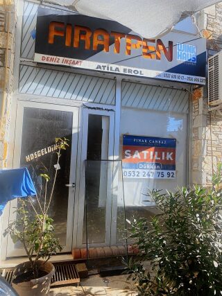 Milas Güllük'te İşlek Yol Üzerinde Dükkan